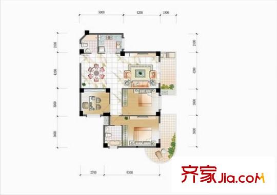 家天下三木城  戶型圖