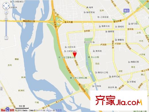 中天金海岸二期俊仕苑交通圖