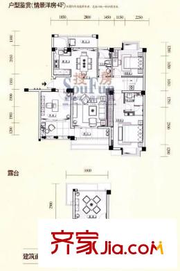 融僑花園二區(qū) 2室 戶型圖