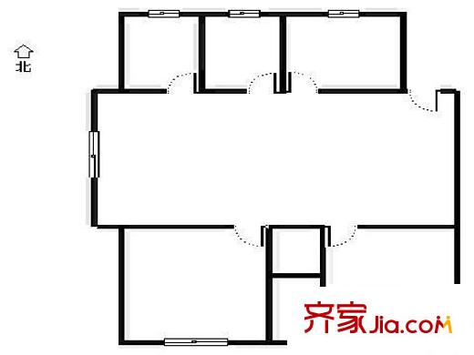 青鳥世紀(jì) 3室 戶型圖