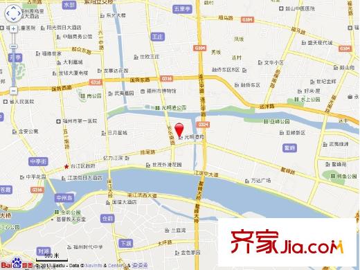 光明港苑交通圖