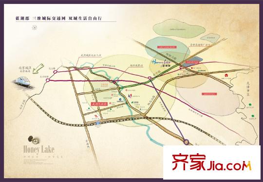 藍湖郡區(qū)位示意圖