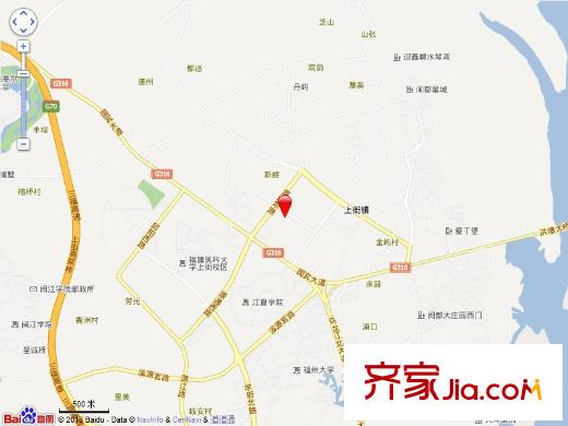 上街商貿(mào)城交通圖