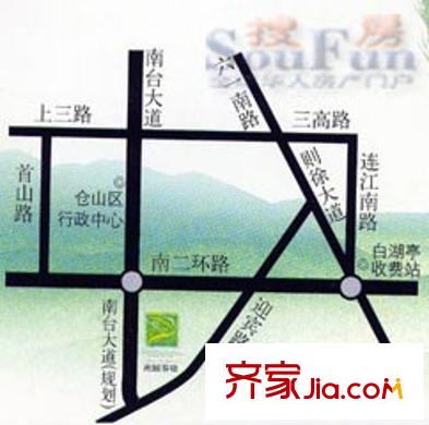 南園春曉交通圖