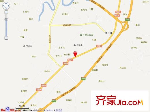茂泰花園交通圖