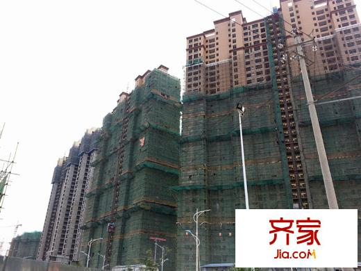 博仕后龍港城外景圖工程進度2013.10.17