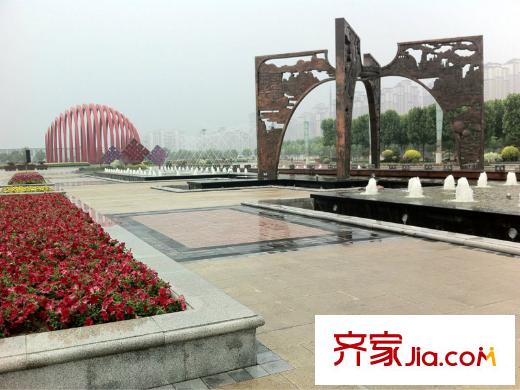 天時茗苑周邊武清文化公園