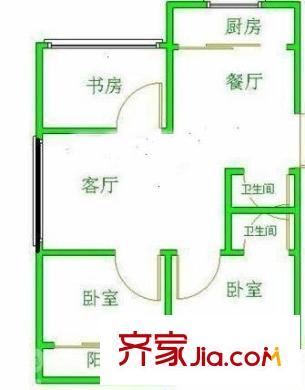 華福苑 戶型圖