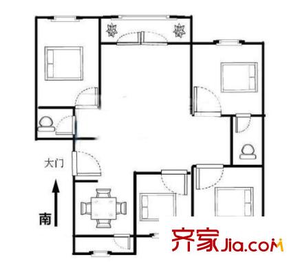 華福苑 戶型圖
