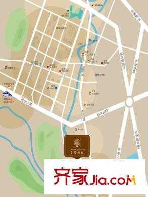 世茂薇瑯墅區(qū)位圖