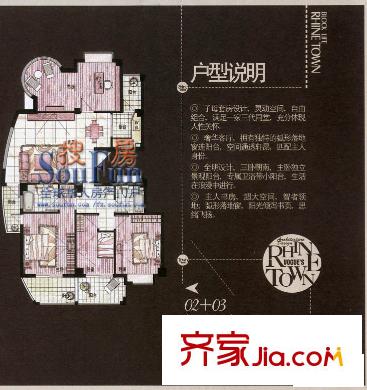 金輝萊茵城 戶型圖