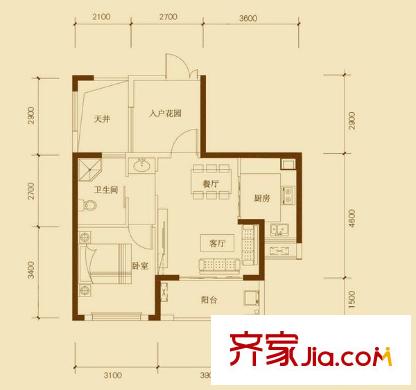 貴安新天地貴香苑 戶型圖