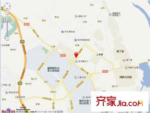 福晟錢(qián)隆公館交通圖