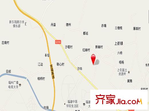 福晟錢(qián)隆公館交通圖