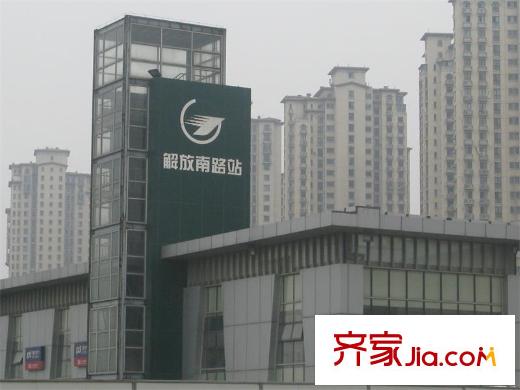 新梅江雅境新楓尚解放南路公交站