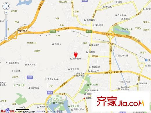 市直湖前交通圖