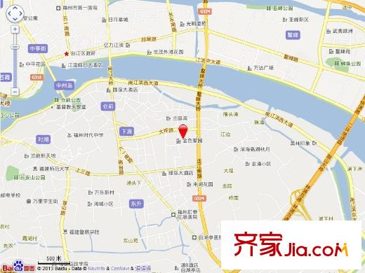 金色家園交通圖
