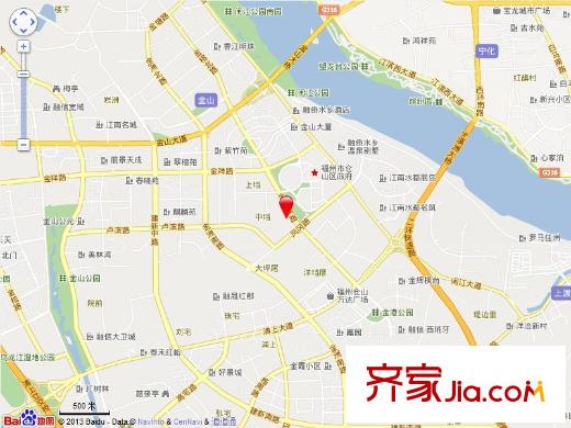 金閩小區(qū)交通圖