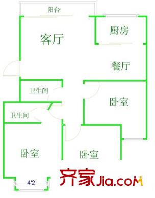 日出東方 0室 戶型圖