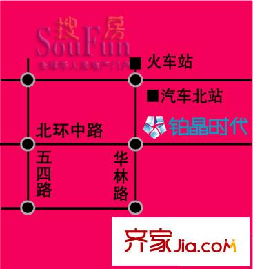 鉑晶時代交通圖