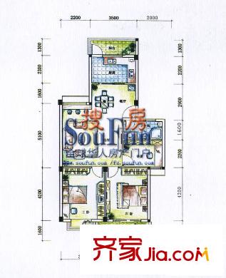 永鴻美域東方 戶型圖