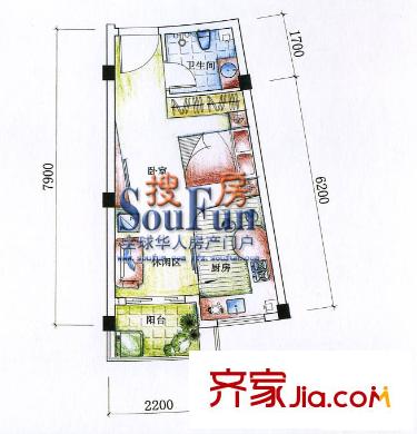 永鴻美域東方 戶型圖
