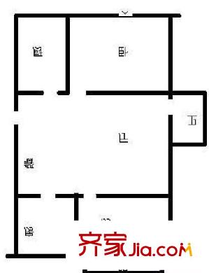 水松小區(qū) 3室 戶型圖