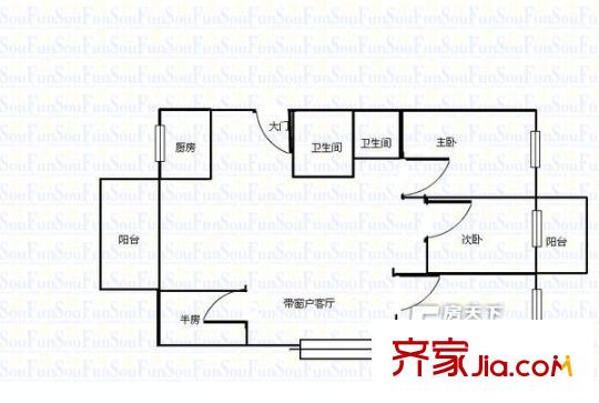 東方紐約 戶型圖