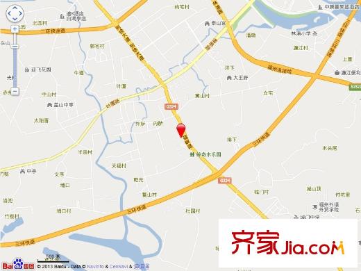 世紀(jì)景城交通圖