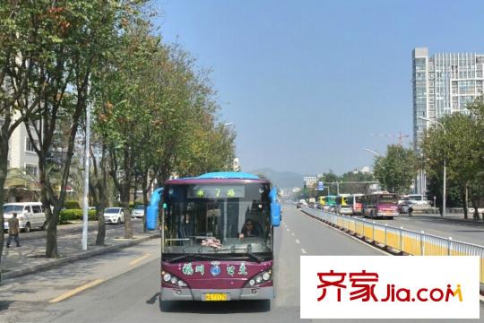 中茵花城配套圖周邊配套 街道