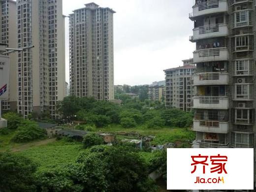 中茵花城外景圖 