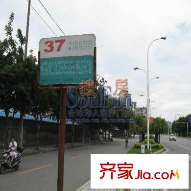 福州金融街萬(wàn)達(dá)廣場(chǎng)交通圖公交站牌