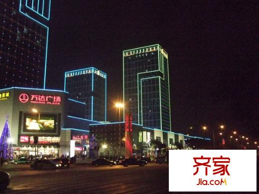 福州金融街萬(wàn)達(dá)廣場(chǎng)外景圖 