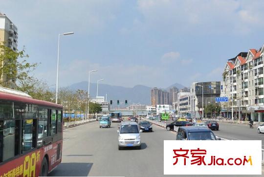 塞納陽光配套圖周邊配套 街道