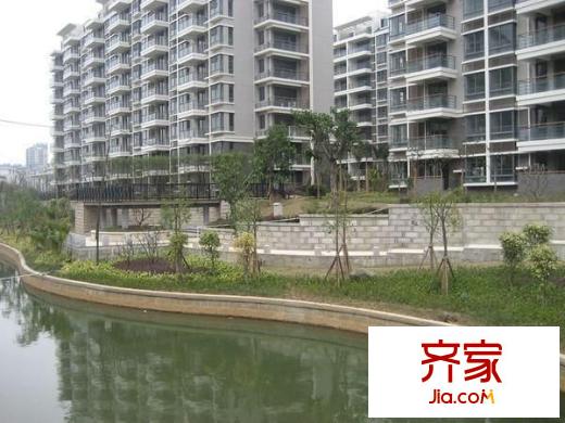 江南水都意境外景圖 