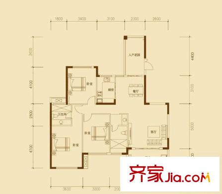 貴安新天地貴居苑 戶型圖