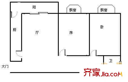 大唐世家動力火車 戶型圖
