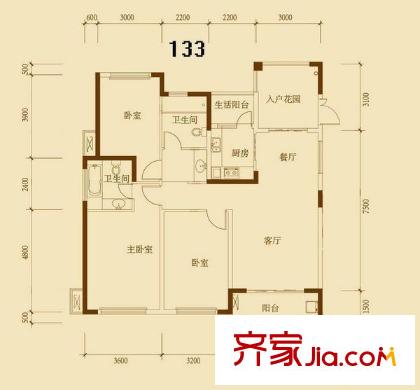 貴安新天地貴祥苑 戶型圖