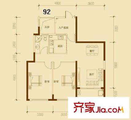 貴安新天地貴祥苑 戶(hù)型圖