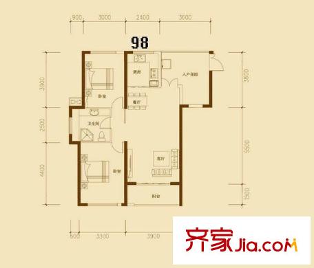 貴安新天地貴祥苑 戶(hù)型圖
