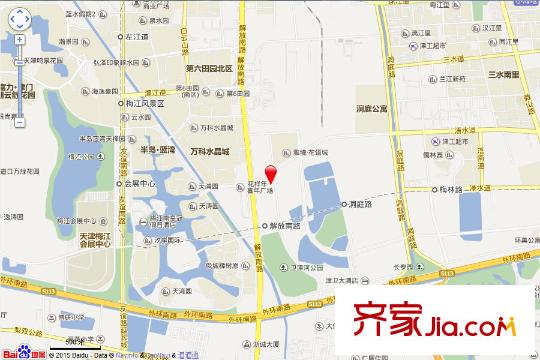 天津農(nóng)墾解放南路地塊電子地圖