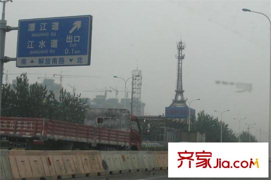 天津農(nóng)墾解放南路地塊周邊臨近的解放南路
