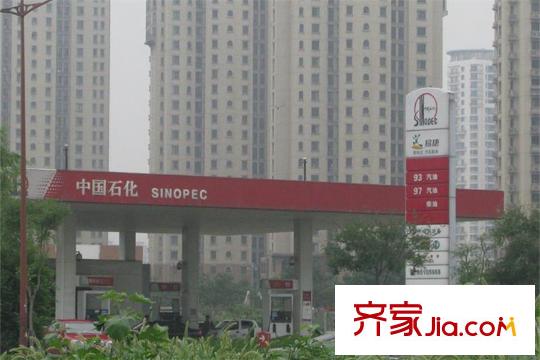 天津農(nóng)墾解放南路地塊周邊臨近的加油站