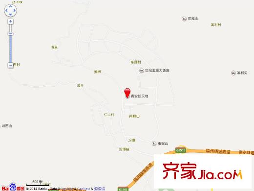 貴安新天地貴邦苑交通圖
