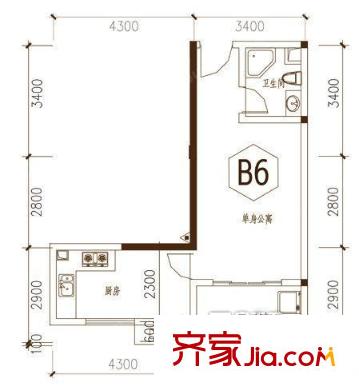 貴安新天地貴邦苑 戶(hù)型圖