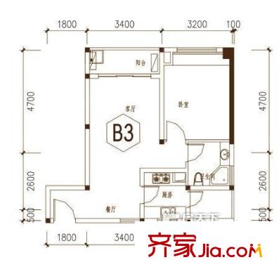 貴安新天地貴邦苑 戶(hù)型圖