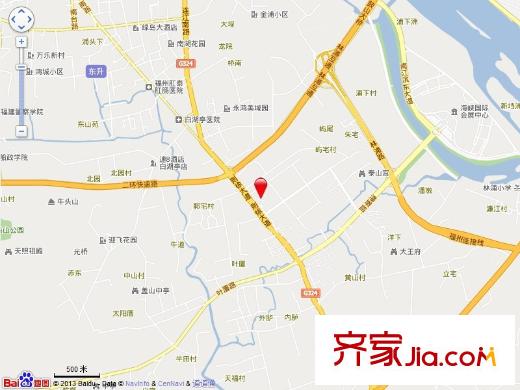 都會(huì)華彩交通圖