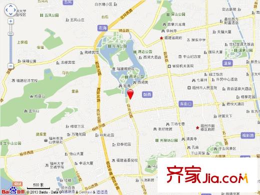 西湖好美家交通圖