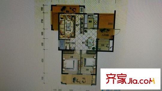 家天下三木城C2區(qū) 3室 戶型圖