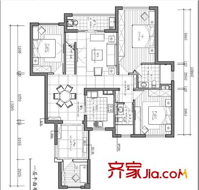 貴安新天地貴雅苑 戶型圖